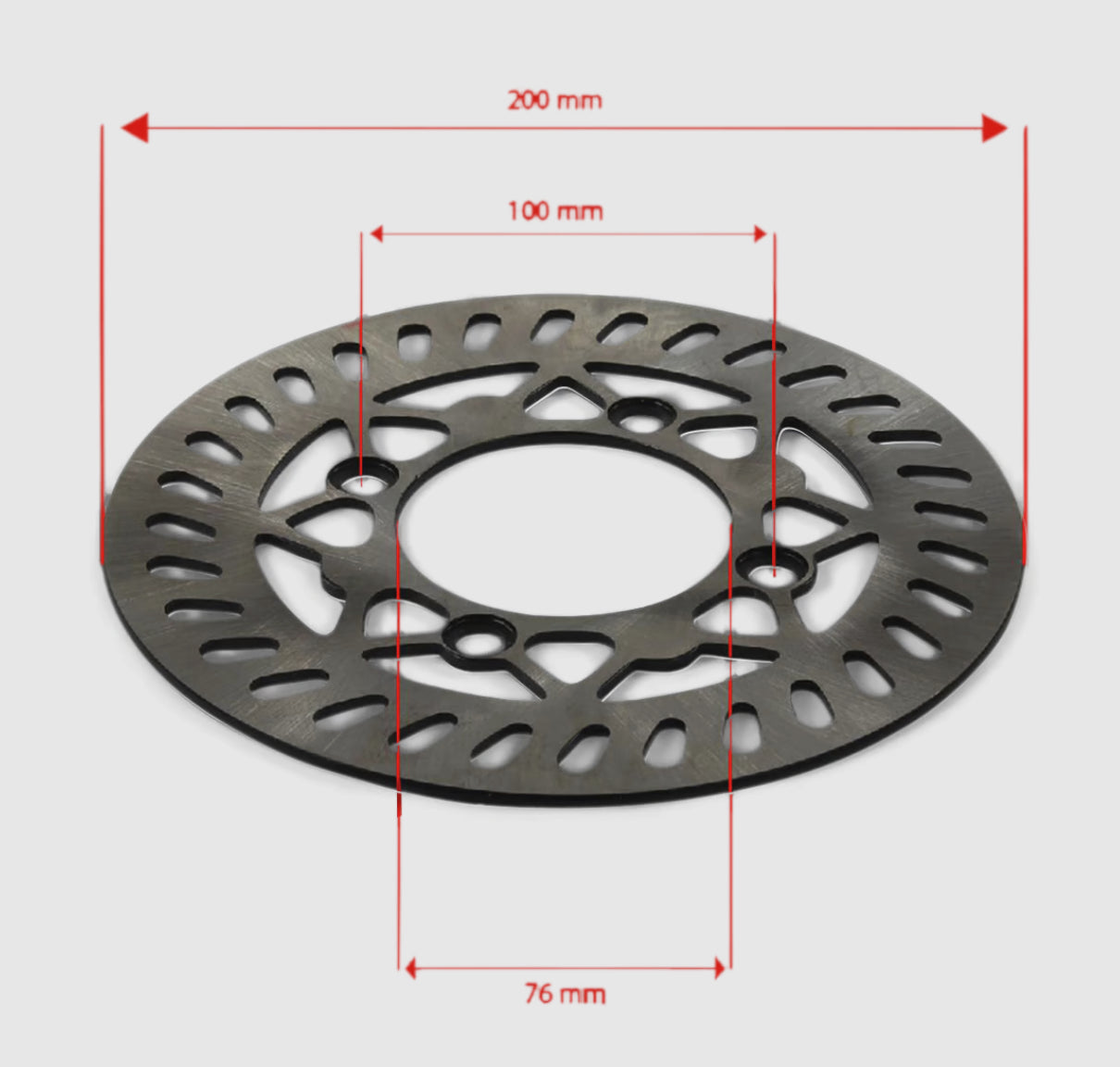 Disque de frein Ø76x200mm