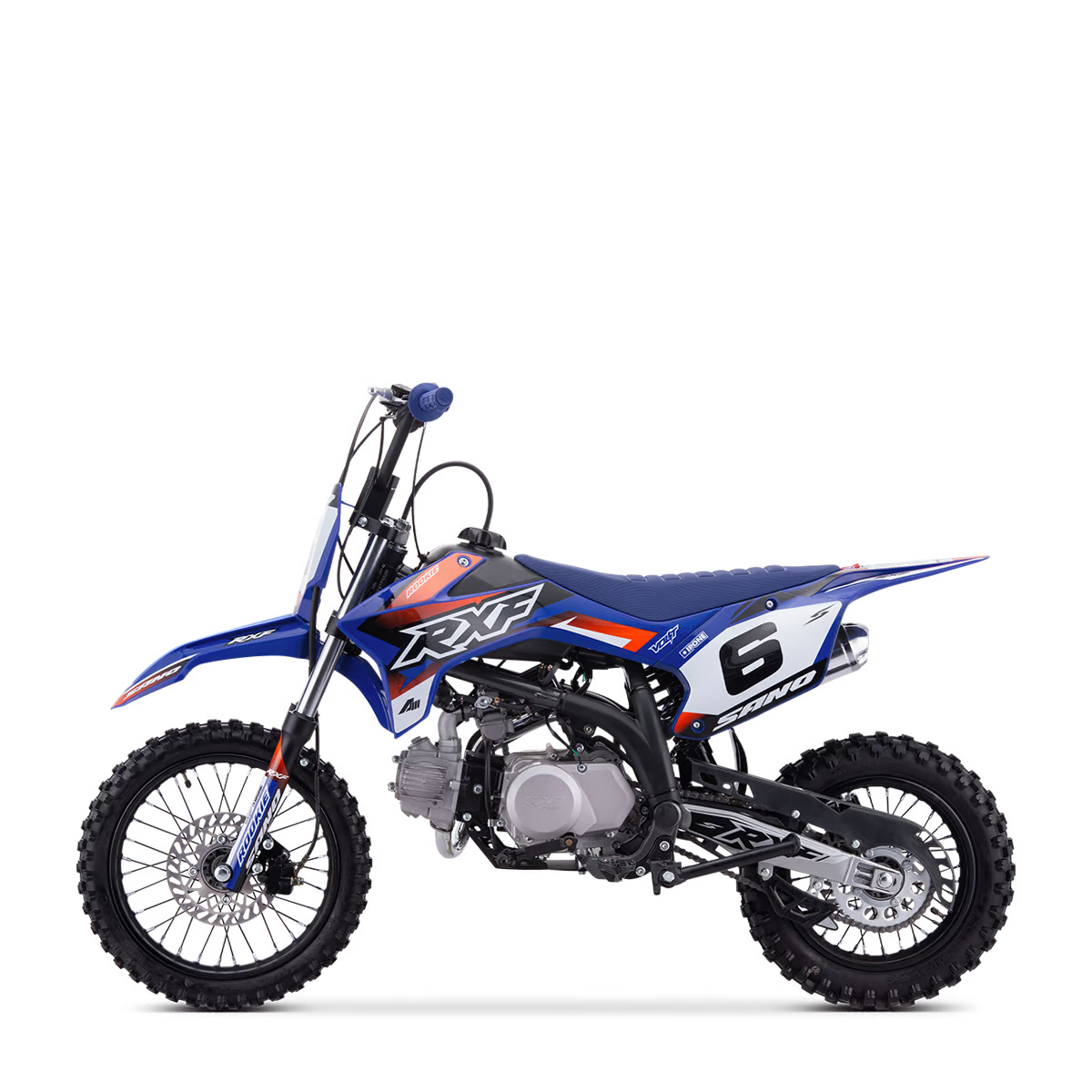 Dirt bike sano rxf rookie 125cc Bleu