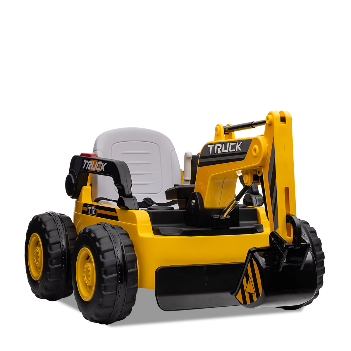 Bulldozer électrique enfant 12v Jaune