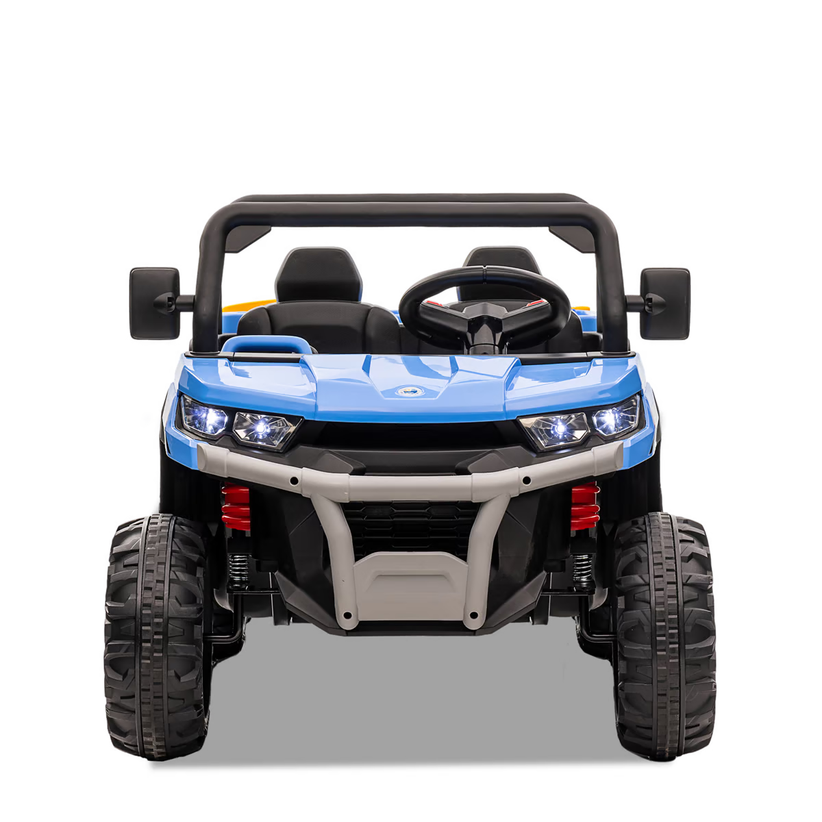 Tracteur enfant 6x6 avec benne basculante électrique Bleu