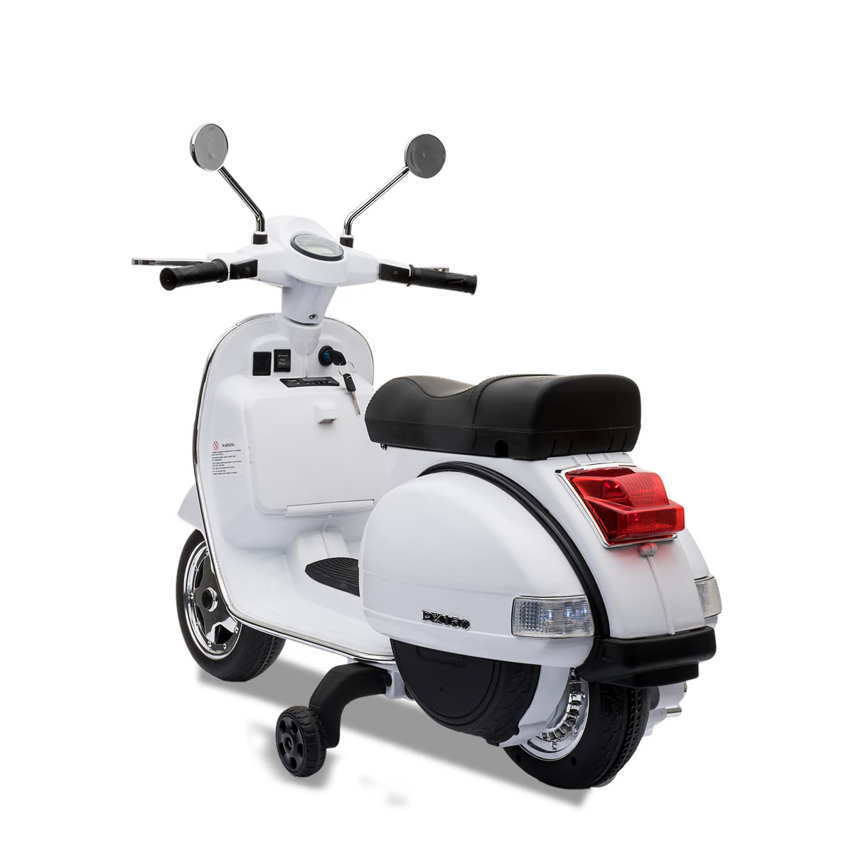Scooter électrique enfant piaggio vespa px150 Blanc