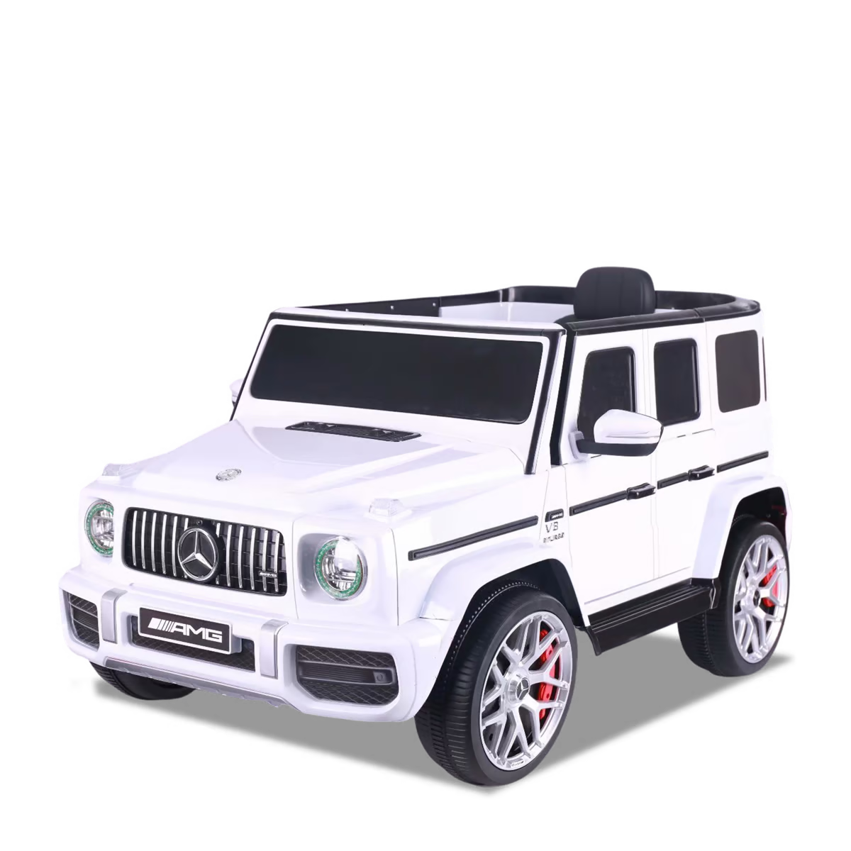 Voiture électrique enfant mercedes benz amg g63 Blanc