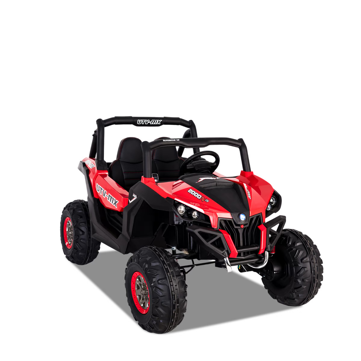 Buggy électrique enfant smx raptor 4wd Blanc