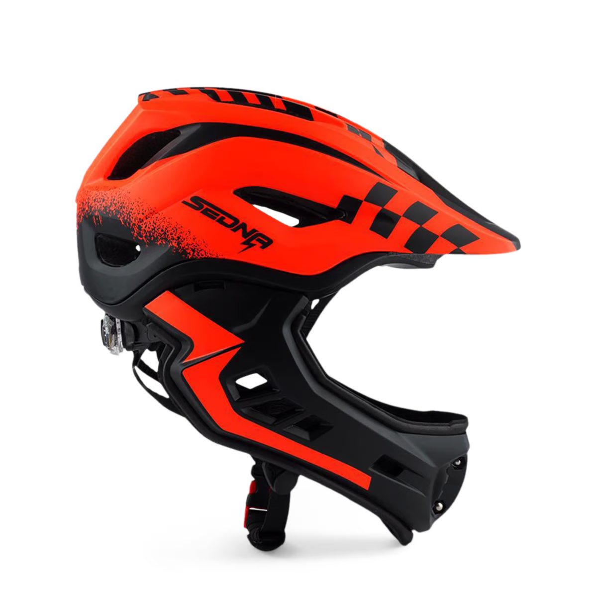 Casque sedna enfant 48-53cm Rouge
