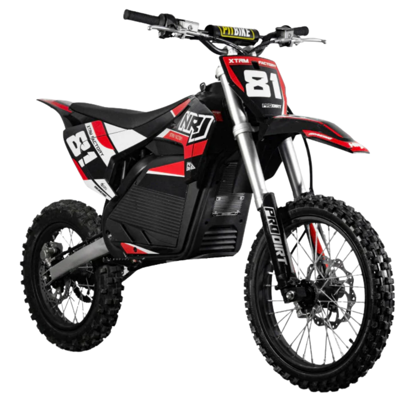 Motocross électrique NRJ 5000WATTS - 72V30AH - 17/14
