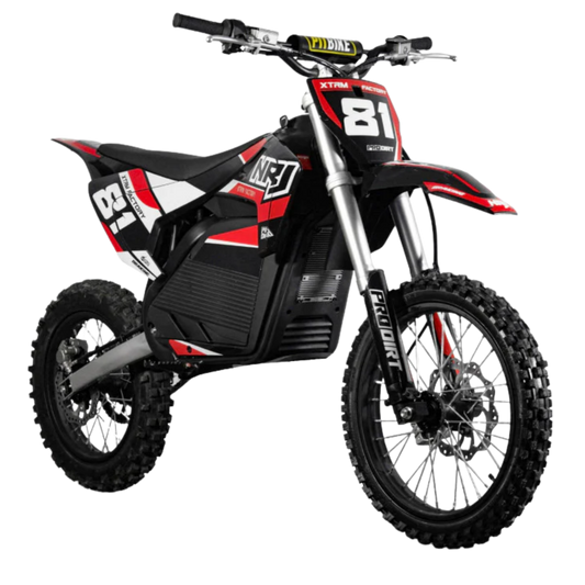 Motocross électrique NRJ 5000WATTS - 72V30AH - 17/14