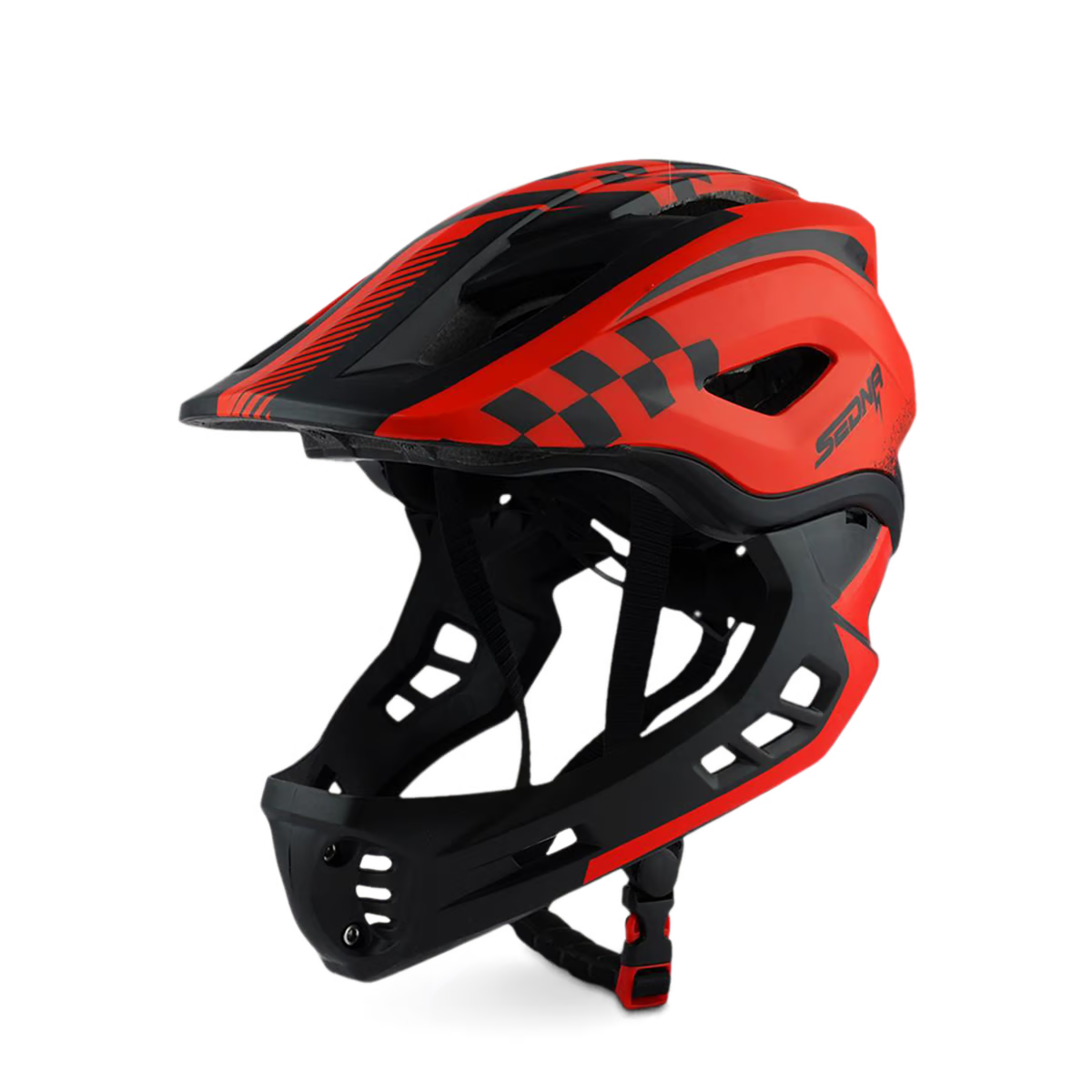 Casque sedna enfant 48-53cm Rouge