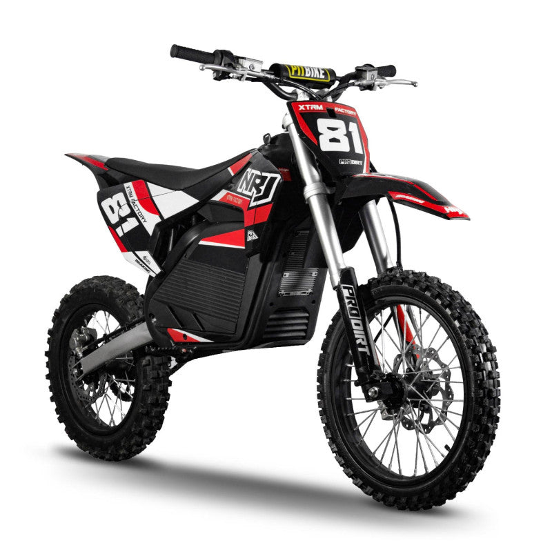 Motocross électrique NRJ 5000WATTS - 72V30AH - 17/14