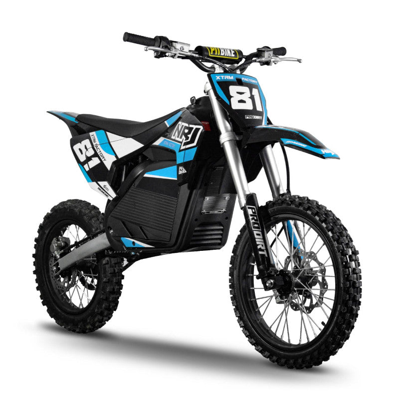 Motocross électrique NRJ 5000WATTS - 72V30AH - 17/14