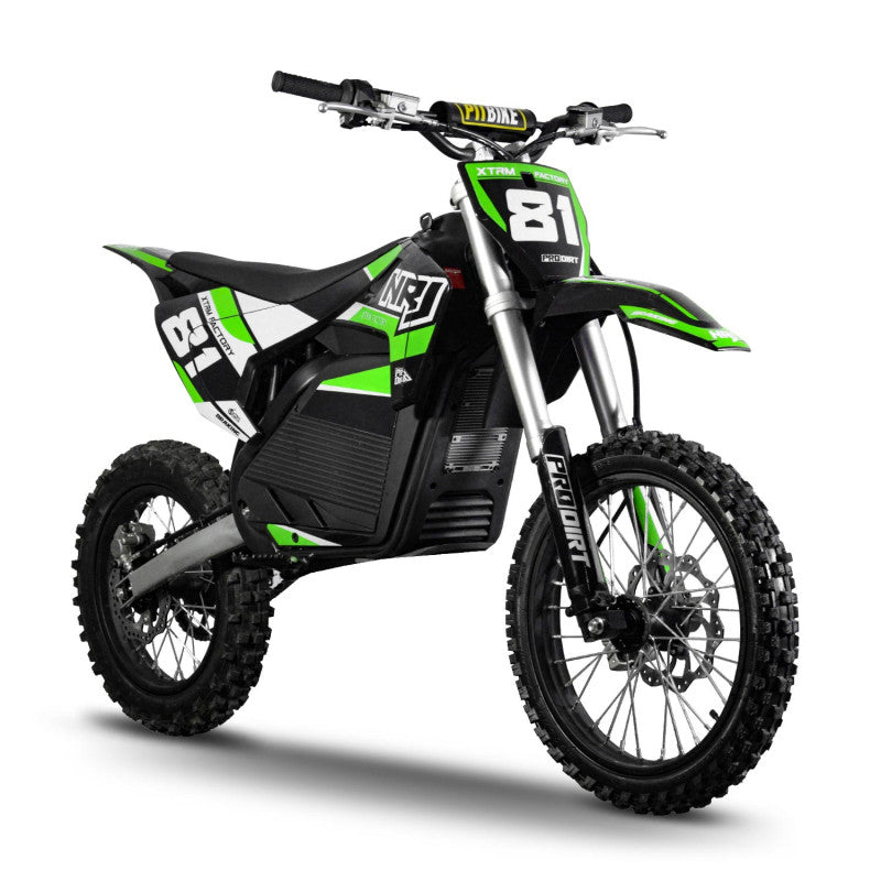 Motocross électrique NRJ 5000WATTS - 72V30AH - 17/14