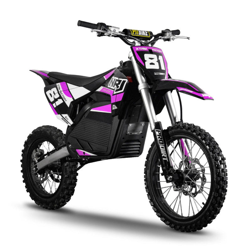 Motocross électrique NRJ 5000WATTS - 72V30AH - 17/14