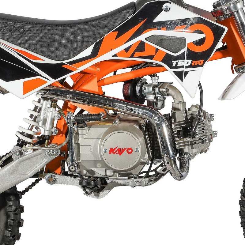 Dirt bike Kayo TSD 110cc semi-automatique 12/14"