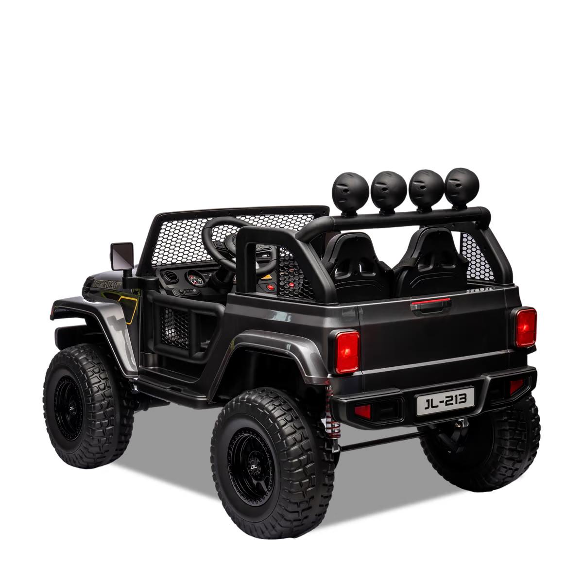 Voiture électrique enfant jeep geoland v2 24v Noir