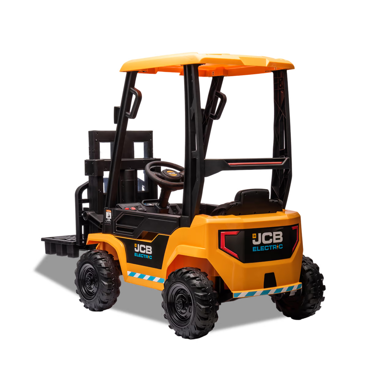Chariot élévateur électrique enfant 12v Jaune