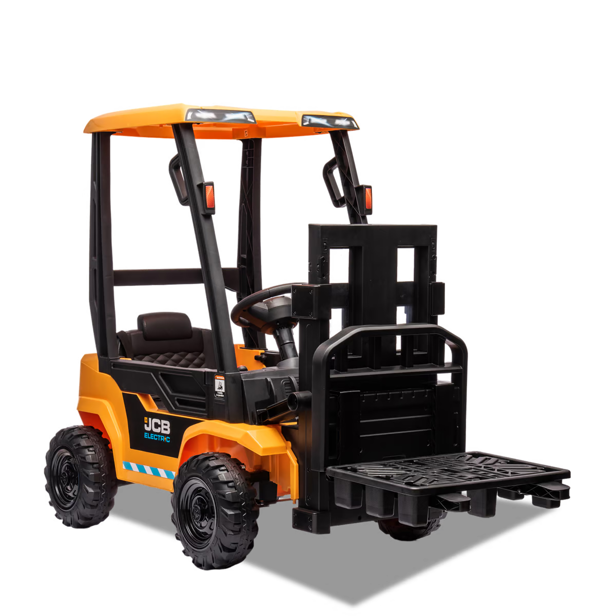 Chariot élévateur électrique enfant 12v Jaune