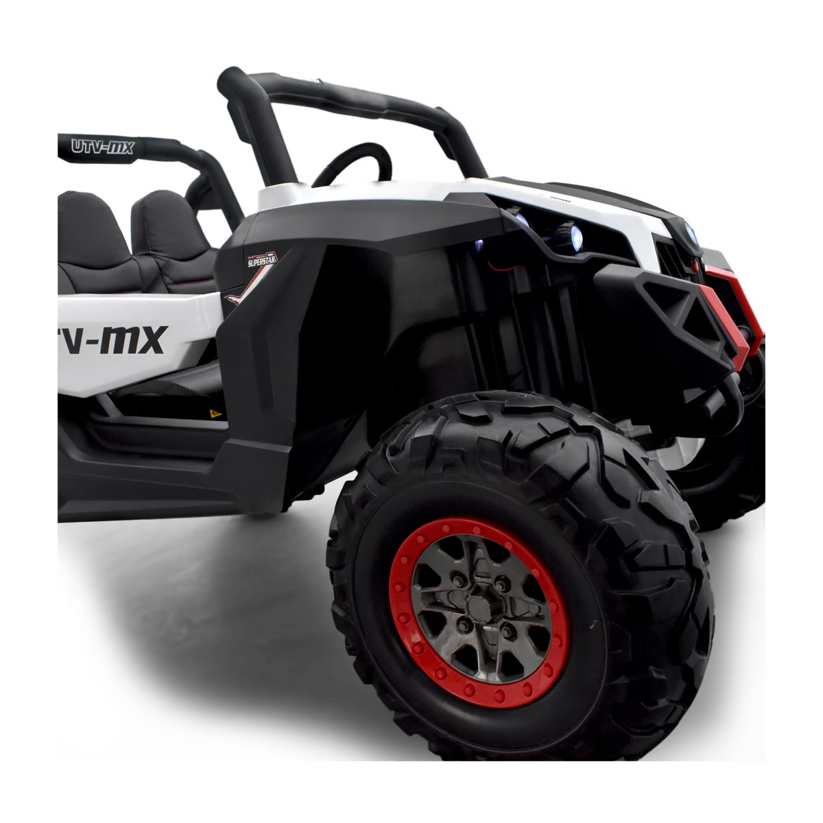 Buggy électrique enfant smx raptor 4wd Blanc