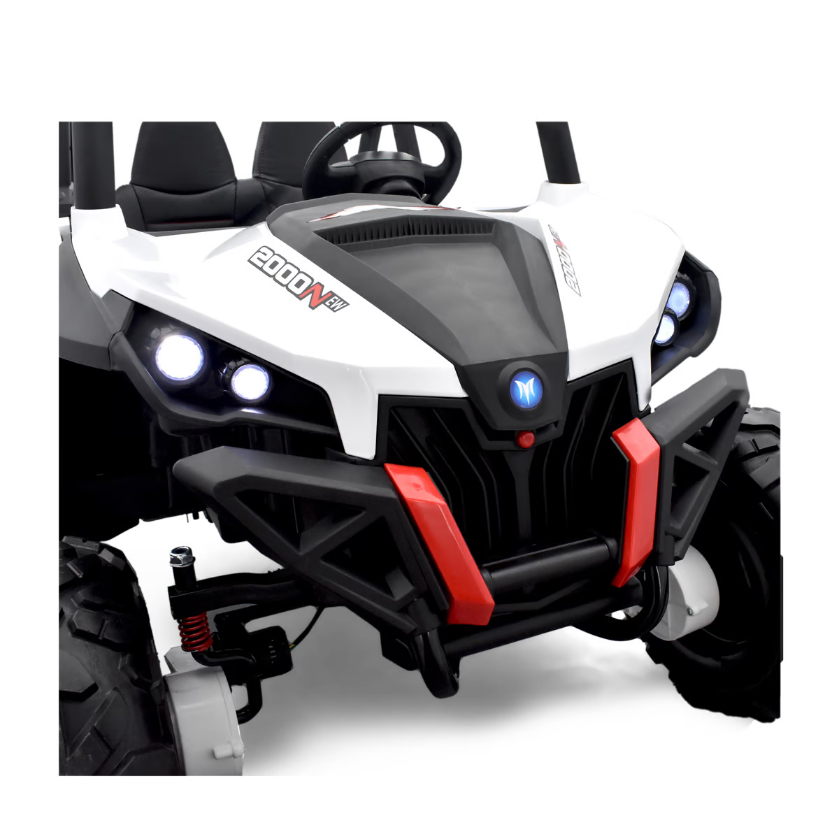 Buggy électrique enfant smx raptor 4wd Blanc