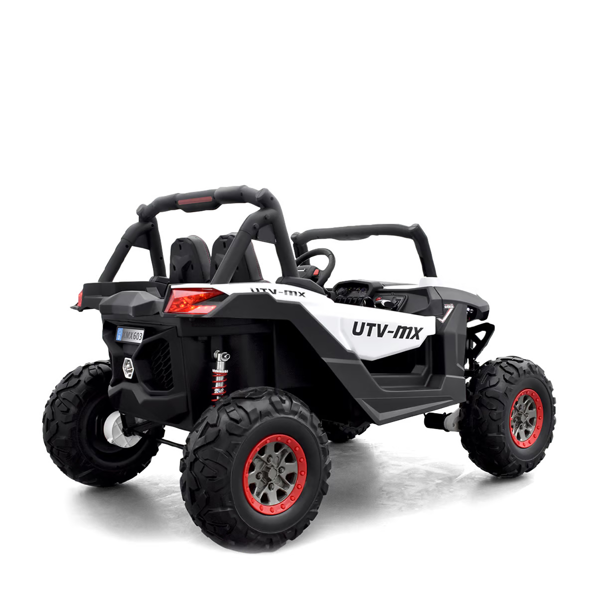 Buggy électrique enfant smx raptor 4wd Blanc
