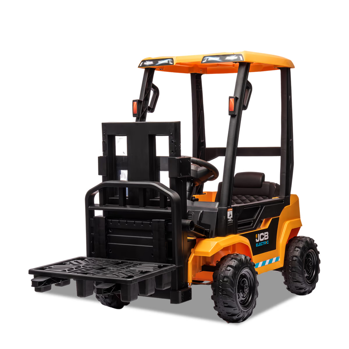 Chariot élévateur électrique enfant 12v Jaune