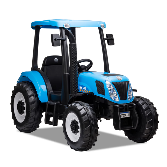 Tracteur électrique enfant Bleu