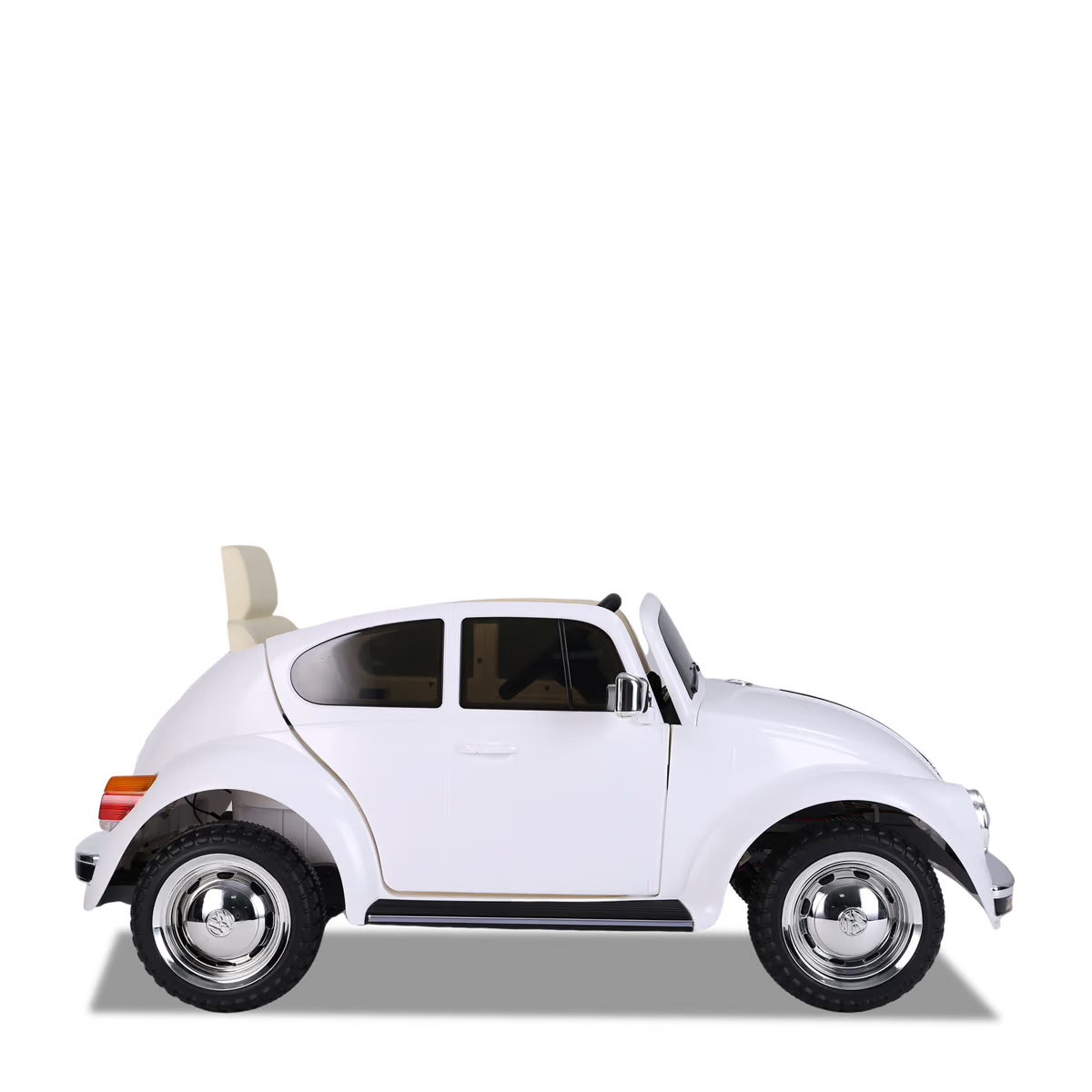 Voiture électrique enfant volkswagen coccinelle version rétro Blanc