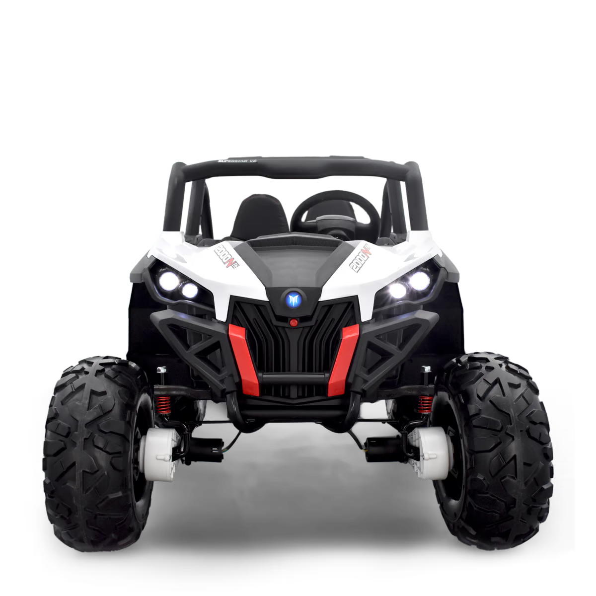 Buggy électrique enfant smx raptor 4wd Blanc
