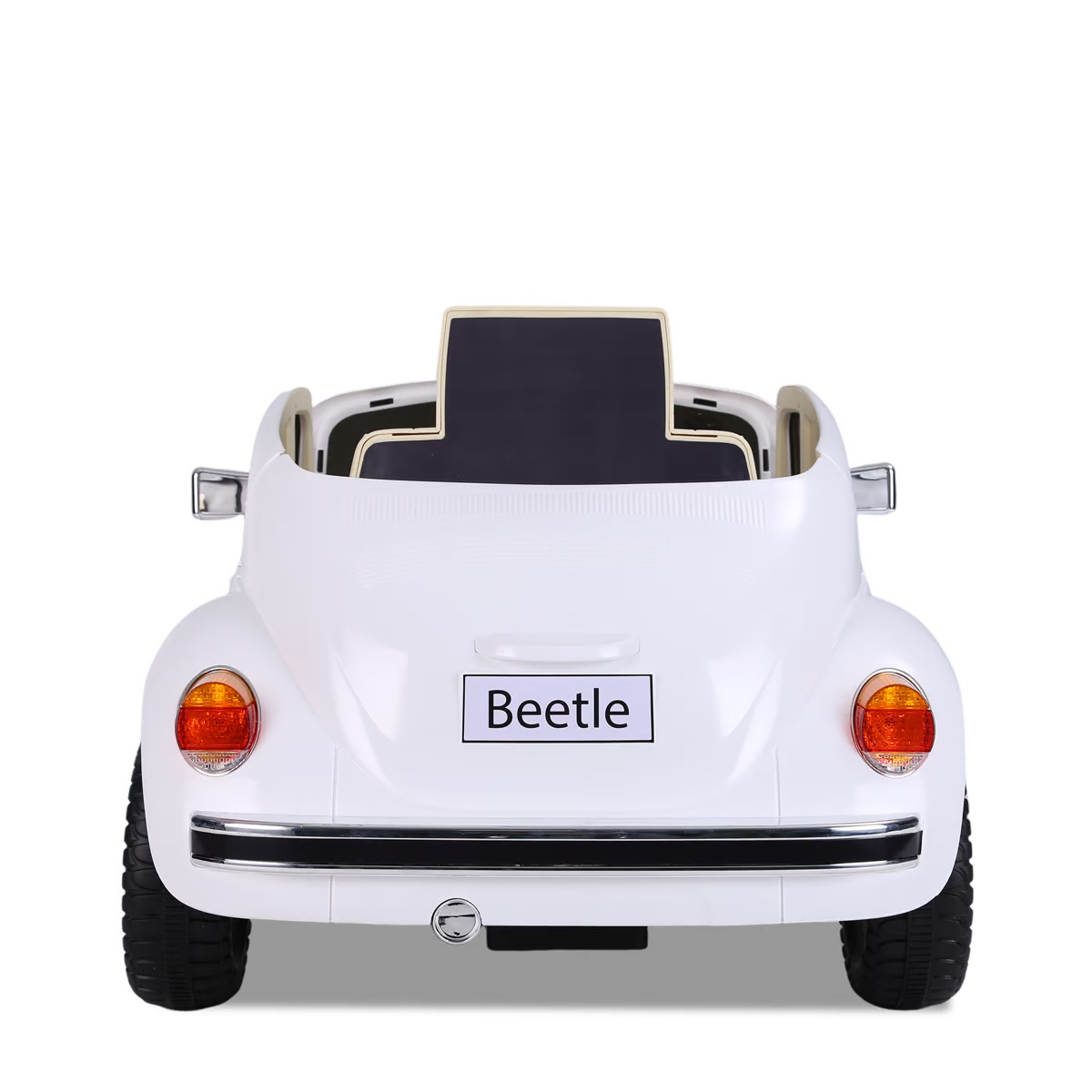 Voiture électrique enfant volkswagen coccinelle version rétro Blanc