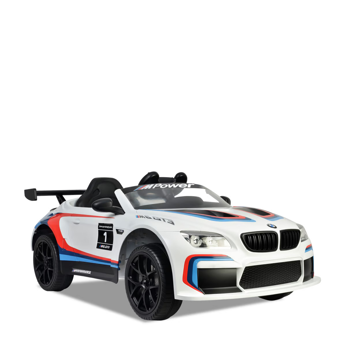 Voiture électrique enfant bmw m6 gt3 Blanc