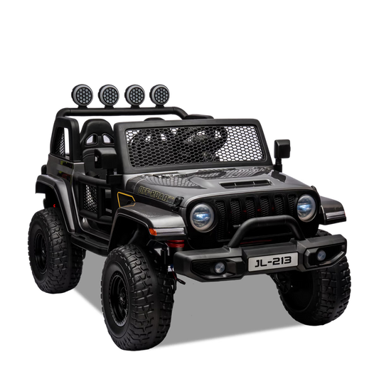 Voiture électrique enfant jeep geoland v2 24v Noir