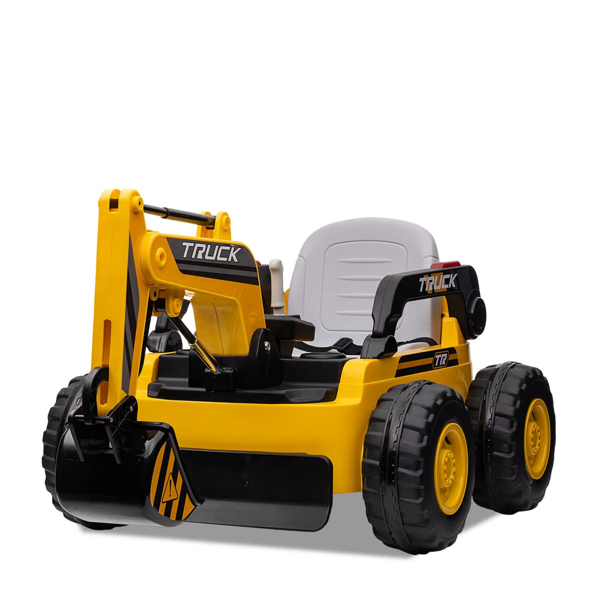 Bulldozer électrique enfant 12v Jaune