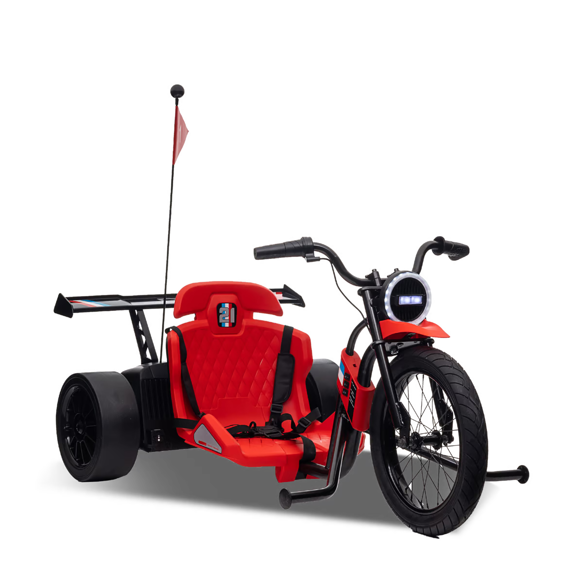 Karting électrique enfant drift trike 24v Rouge