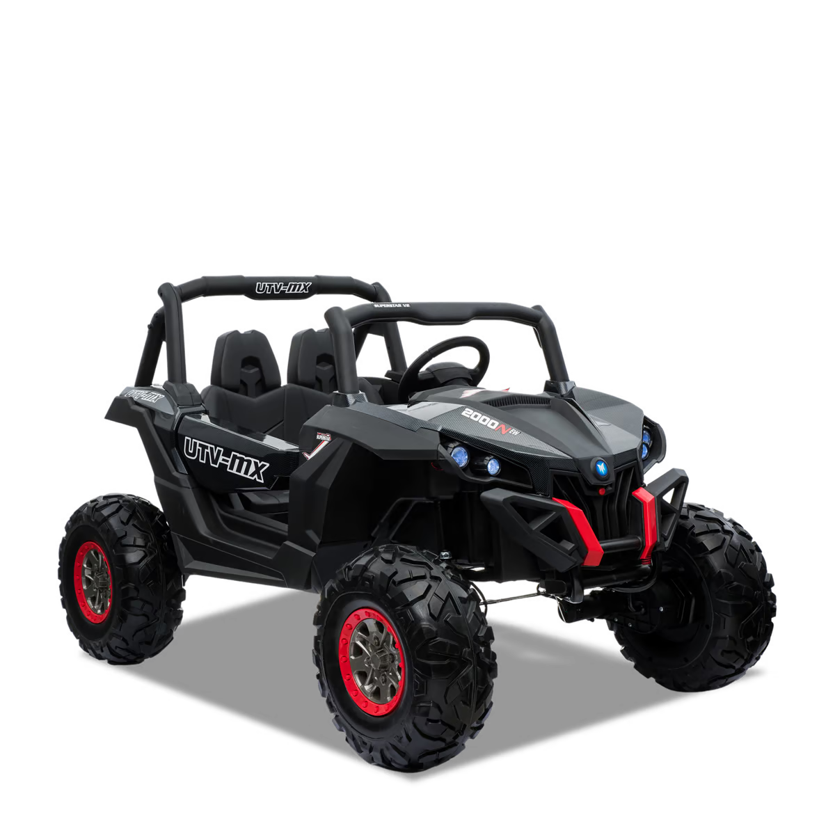 Buggy électrique enfant smx raptor 4wd Blanc