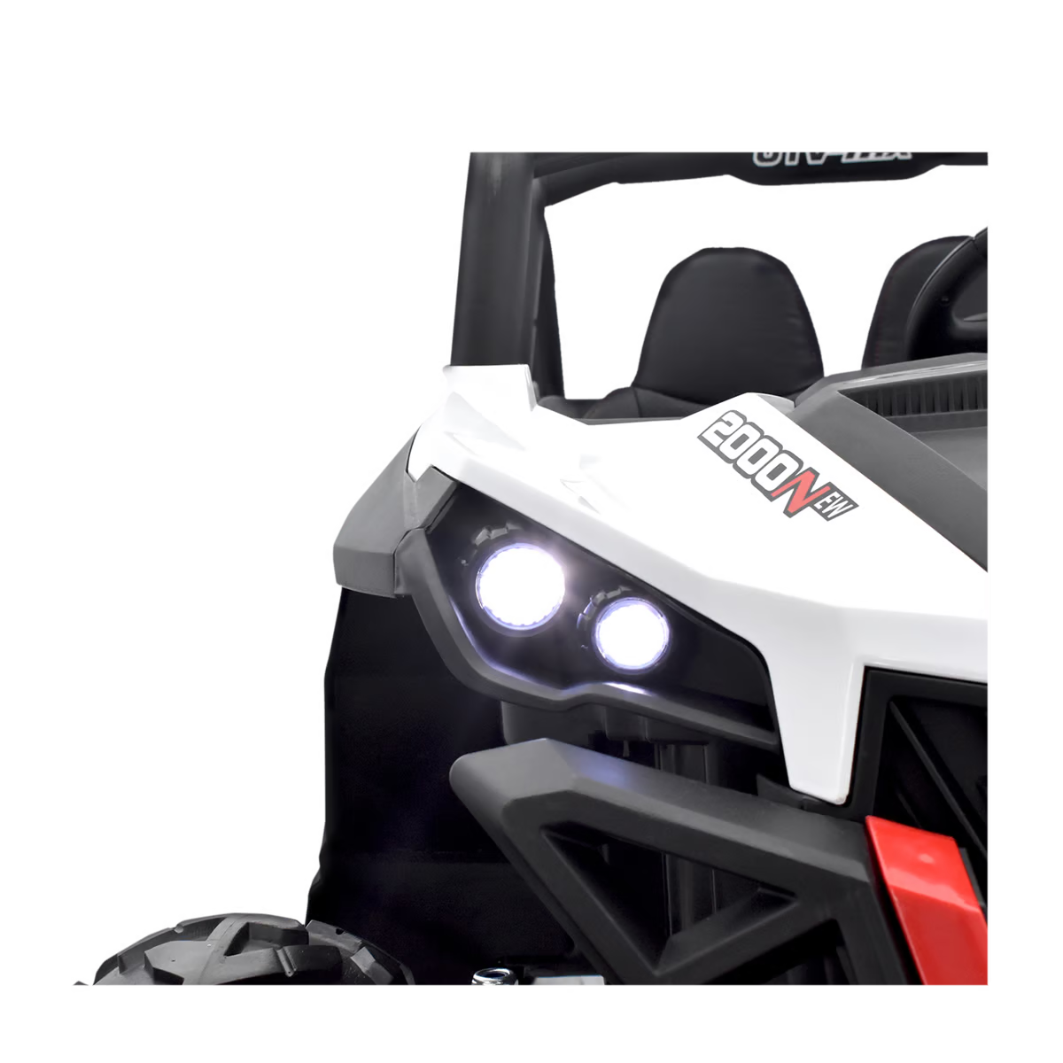 Buggy électrique enfant smx raptor 4wd Blanc