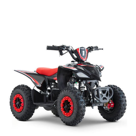 Quad enfant électrique hiro cobra 800w Rouge