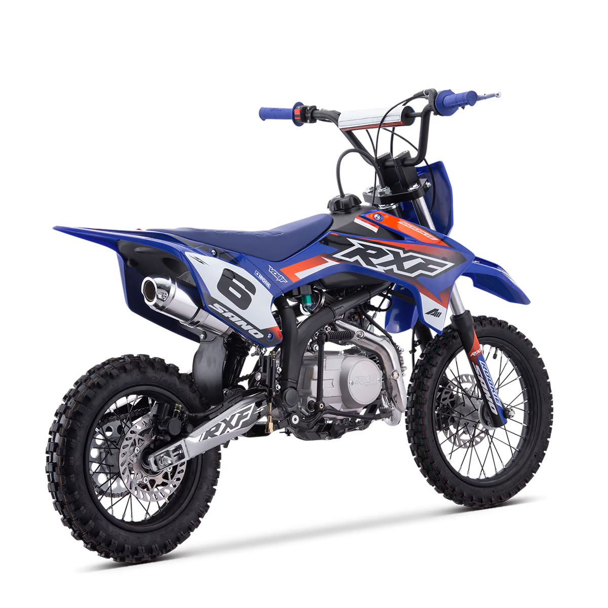 Dirt bike sano rxf rookie 125cc Bleu