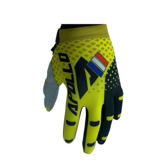 Gants cross apollo Jaune