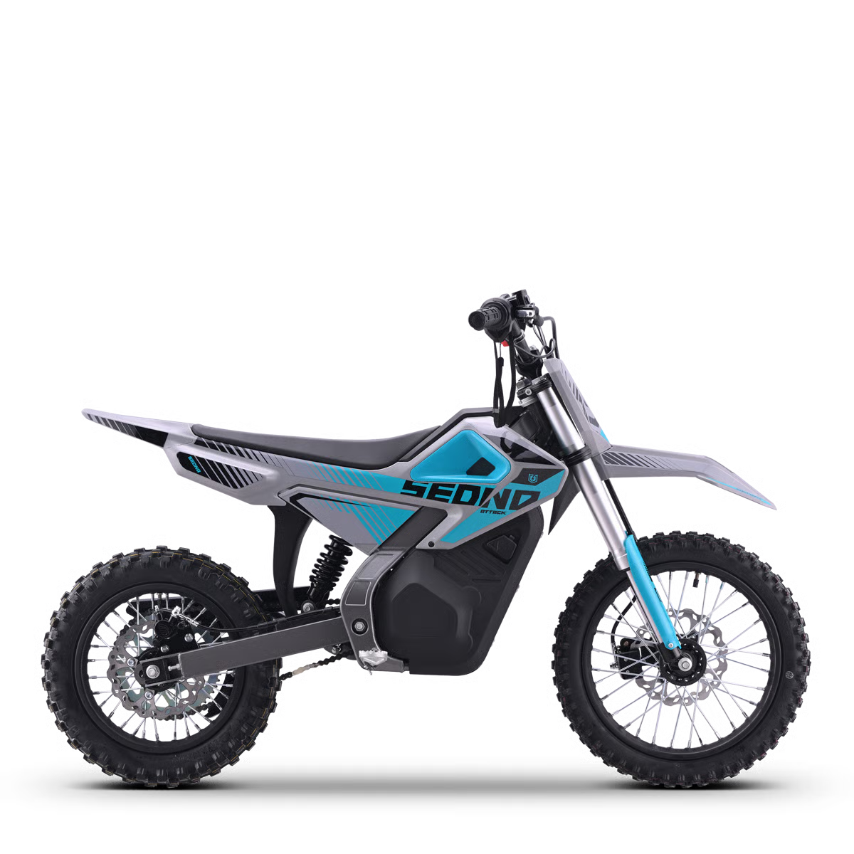 Dirt bike enfant électrique sedna attack 1200 Bleu
