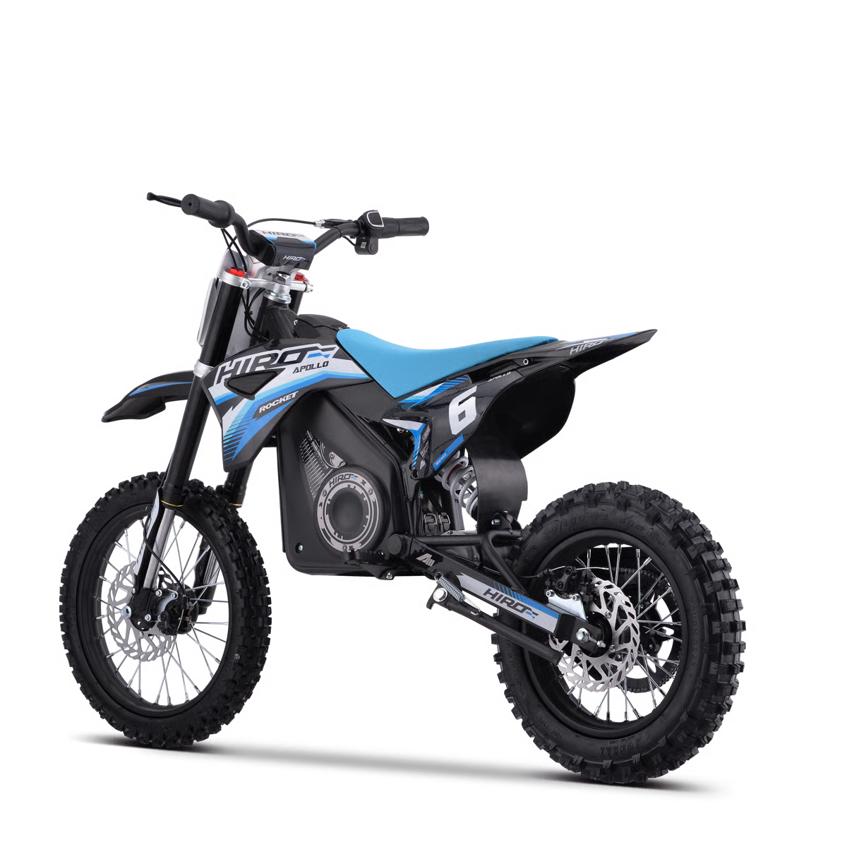 Dirt bike enfant électrique hiro rocket 1600 brushless Bleu