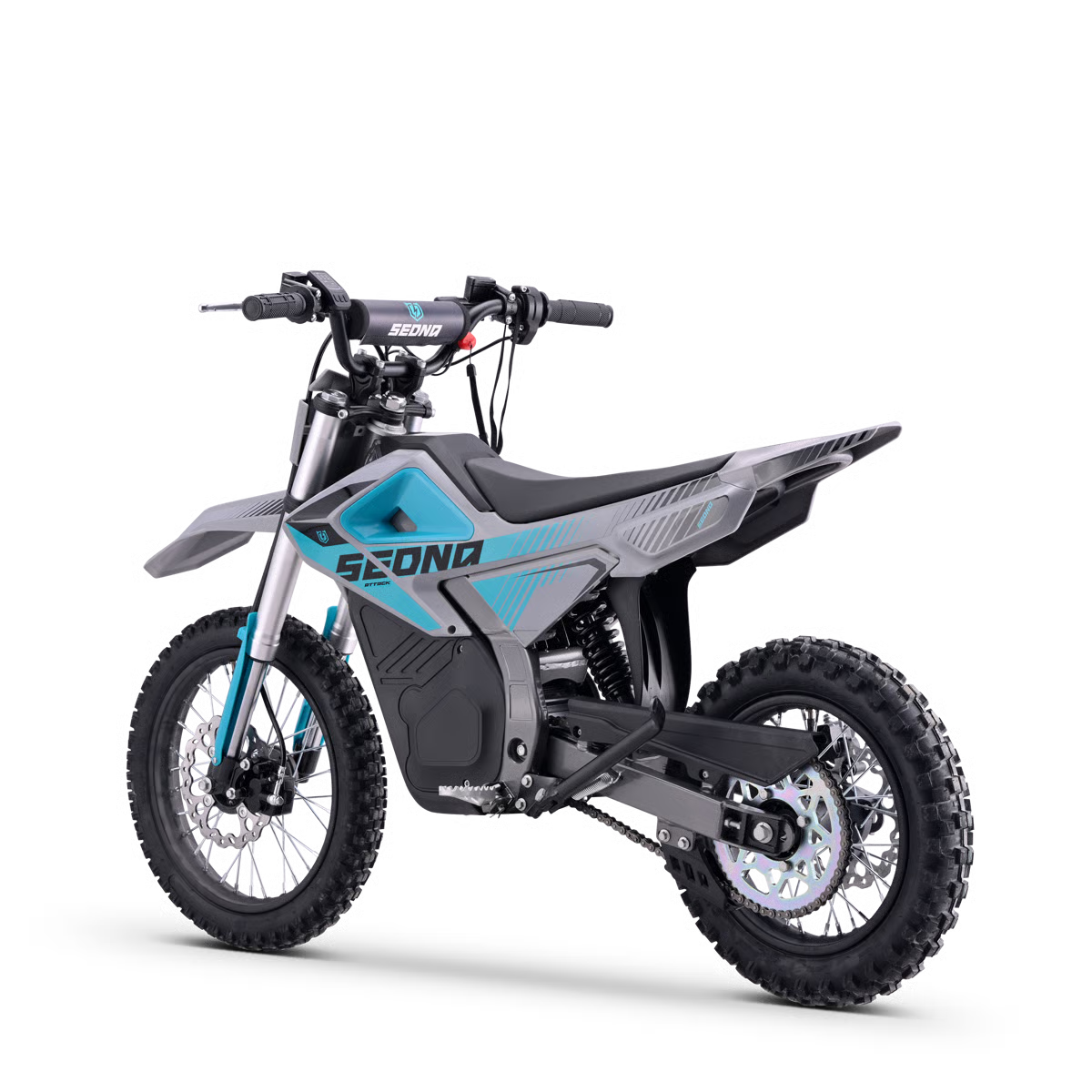 Dirt bike enfant électrique sedna attack 1200 Bleu