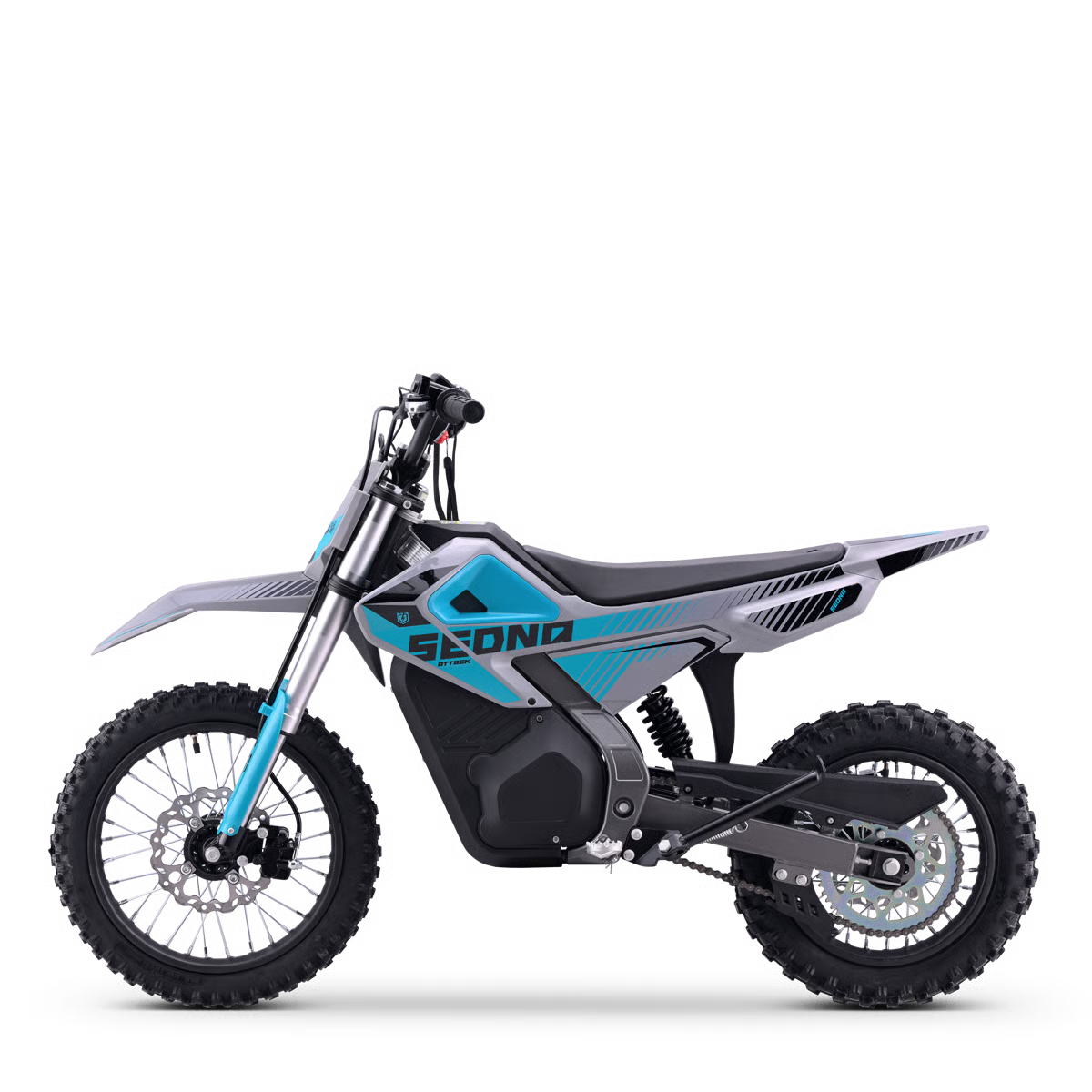 Dirt bike enfant électrique sedna attack 1200 Bleu