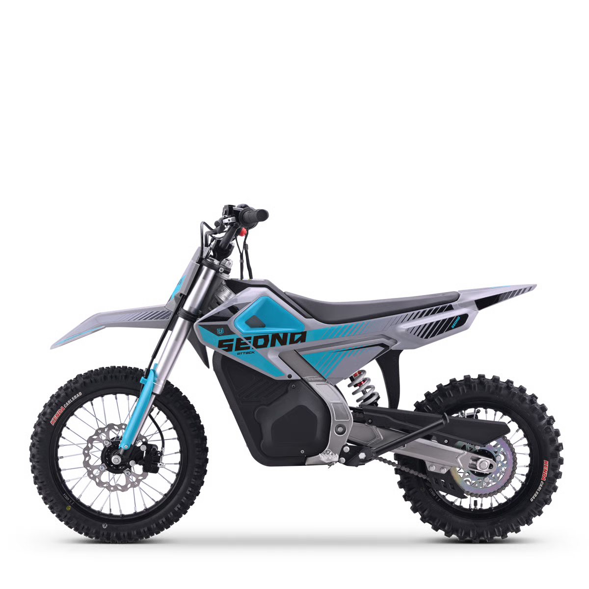Dirt bike enfant électrique sedna attack pro 1500 Bleu