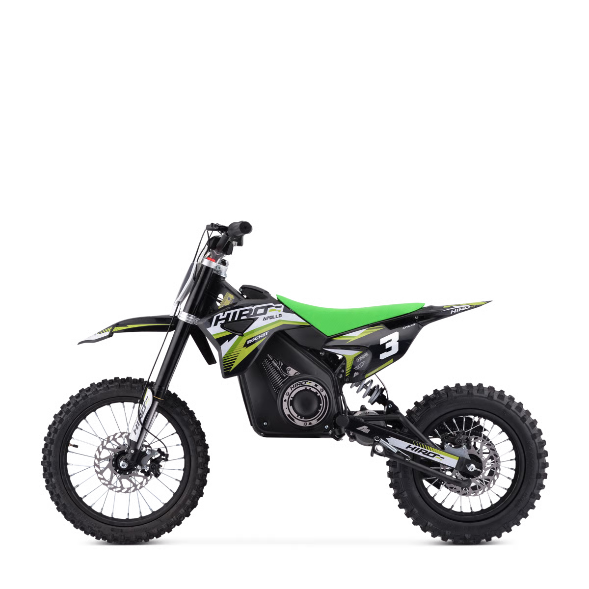 Dirt bike enfant électrique hiro rocket 1600 brushless Bleu