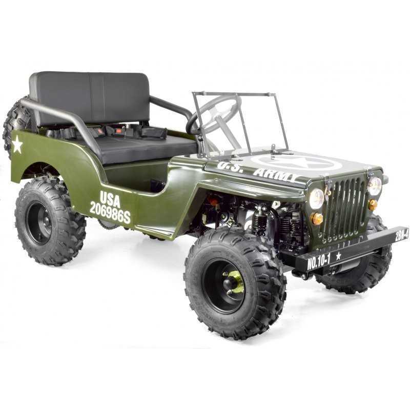 Mini Jeep Willys enfant 150cc 8"