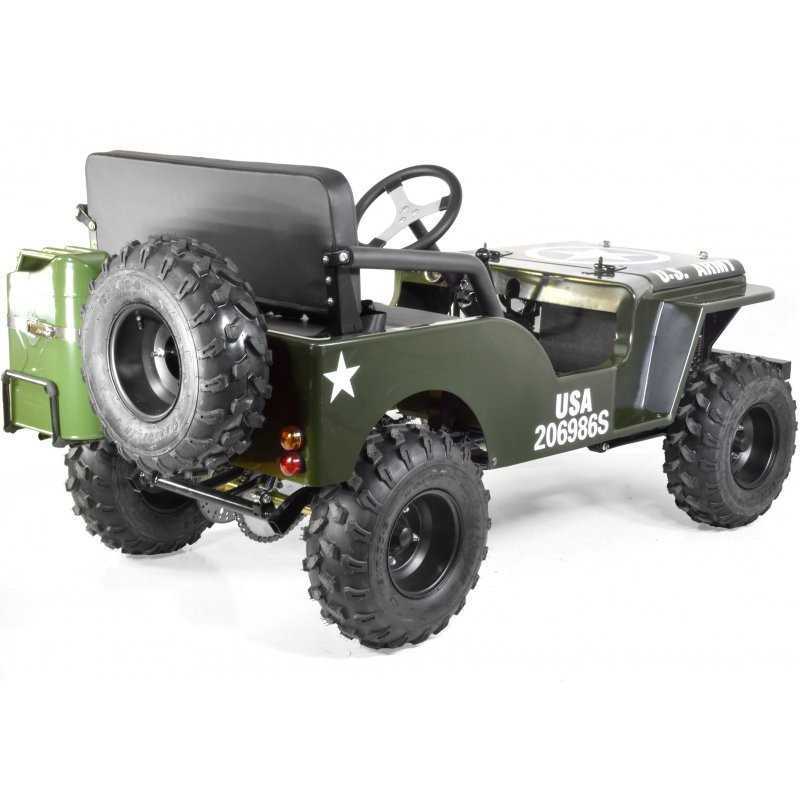 Mini Jeep Willys enfant 150cc 8"