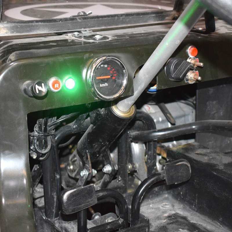 Mini Jeep Willys enfant 150cc 8"